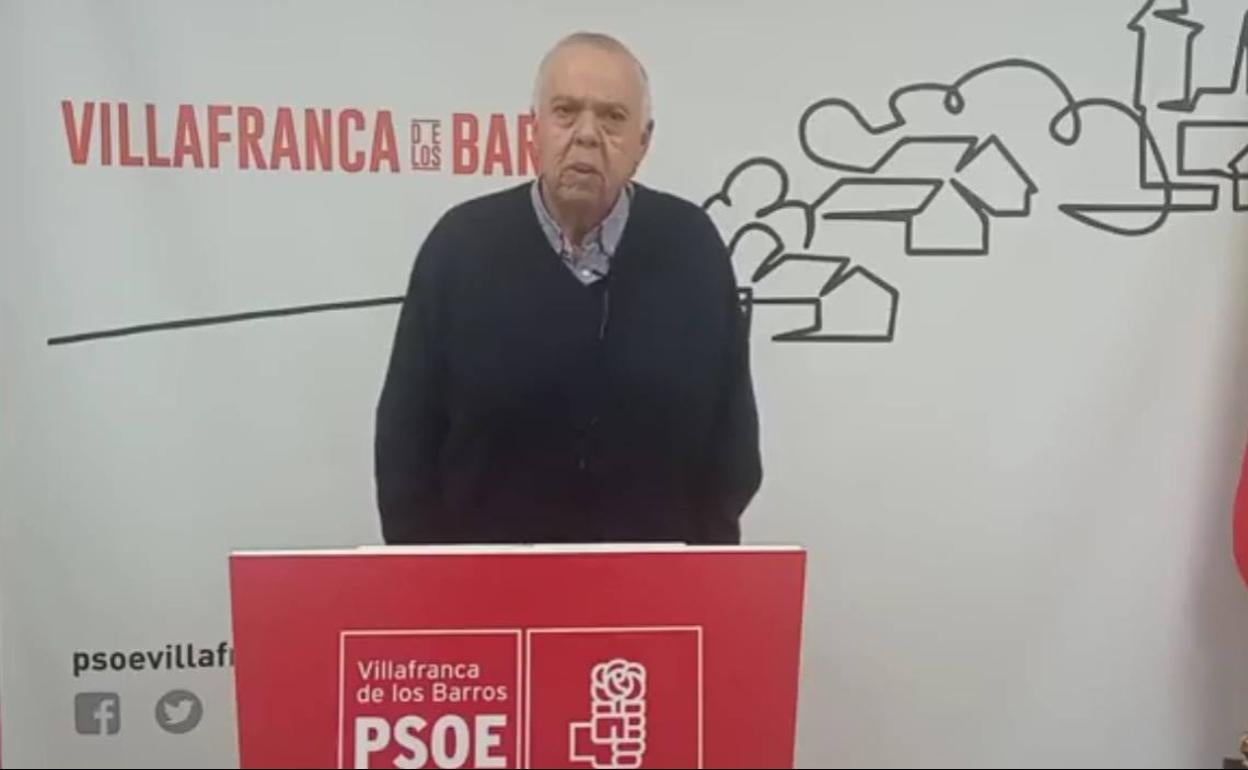 Ramón Ropero, portavoz del Grupo Socialista en Villafranca 