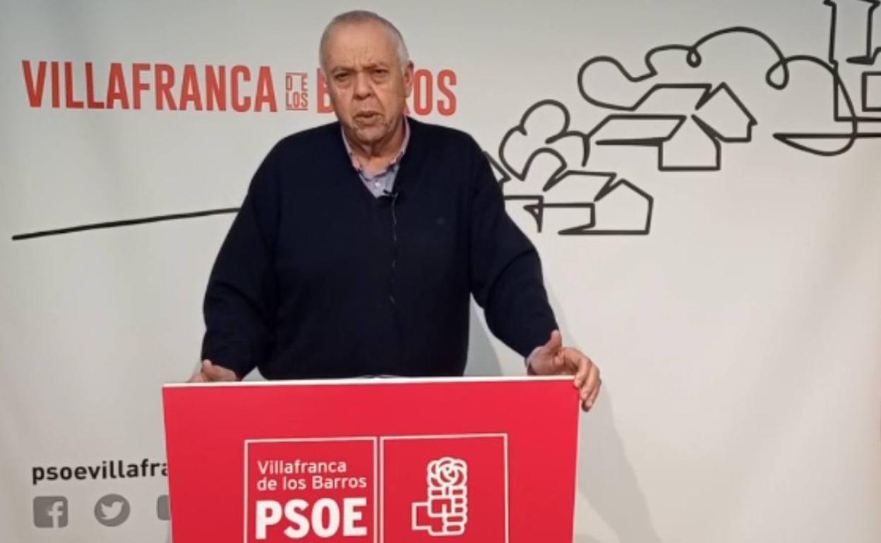 Ramón Ropero, portavoz del Grupo Municipal Socialista 