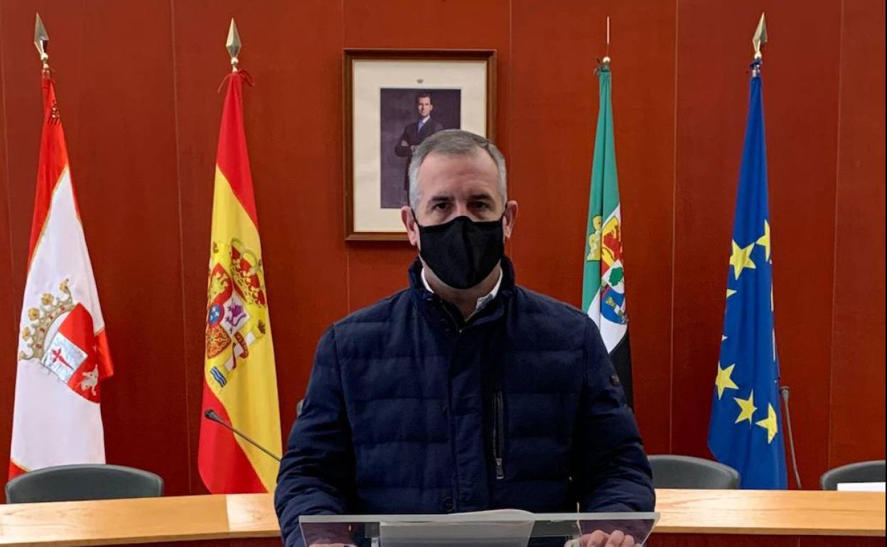 Juan Carlos García Márquez en rueda de prensa 