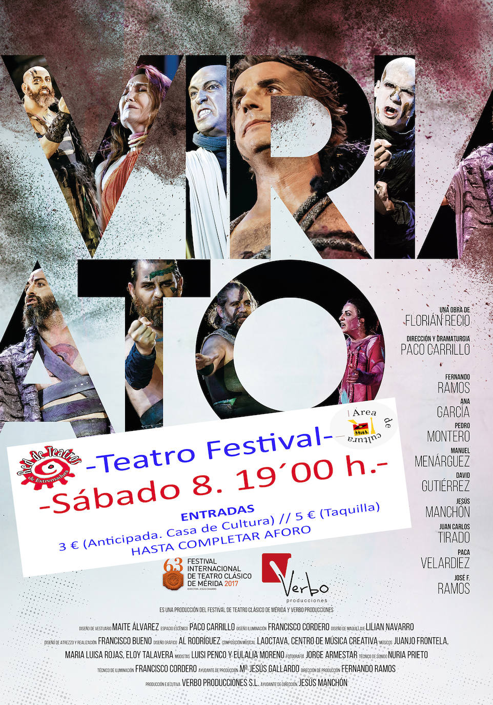 VIRIATO, nueva obra en el Cine Festival