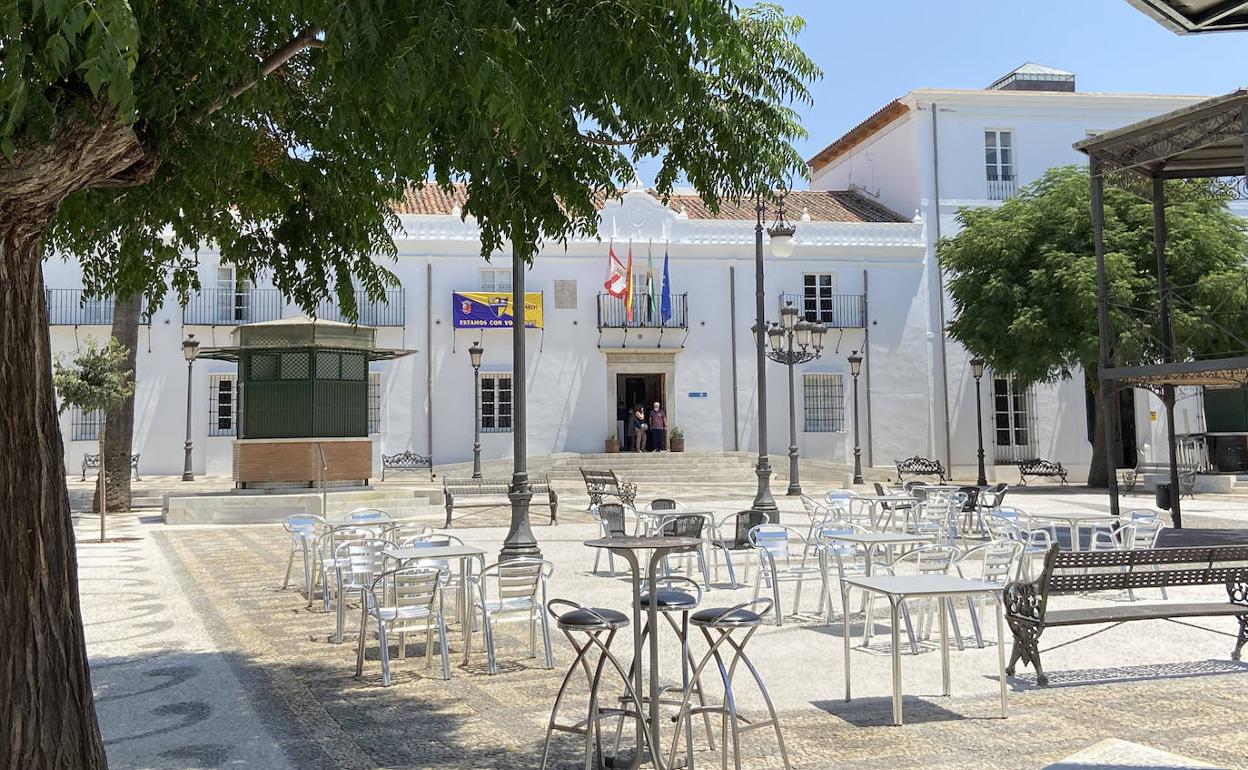 Foto de archivo: fachada del Ayuntamiento de Villafranca 
