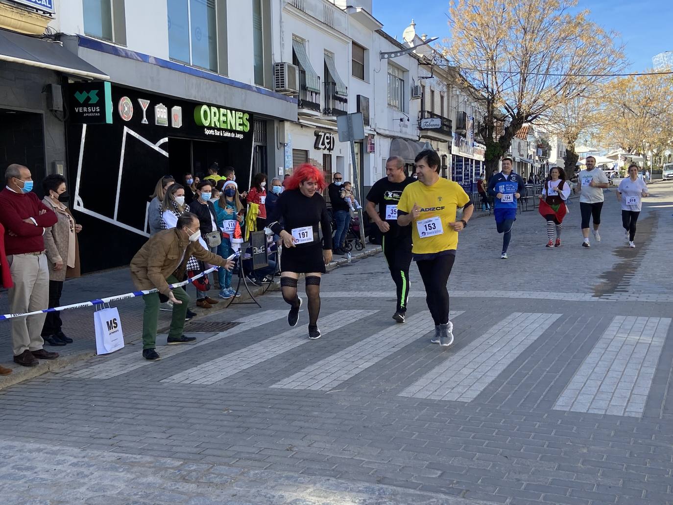 Fotos: Ambiente festivo en el regreso de la San Silvestre