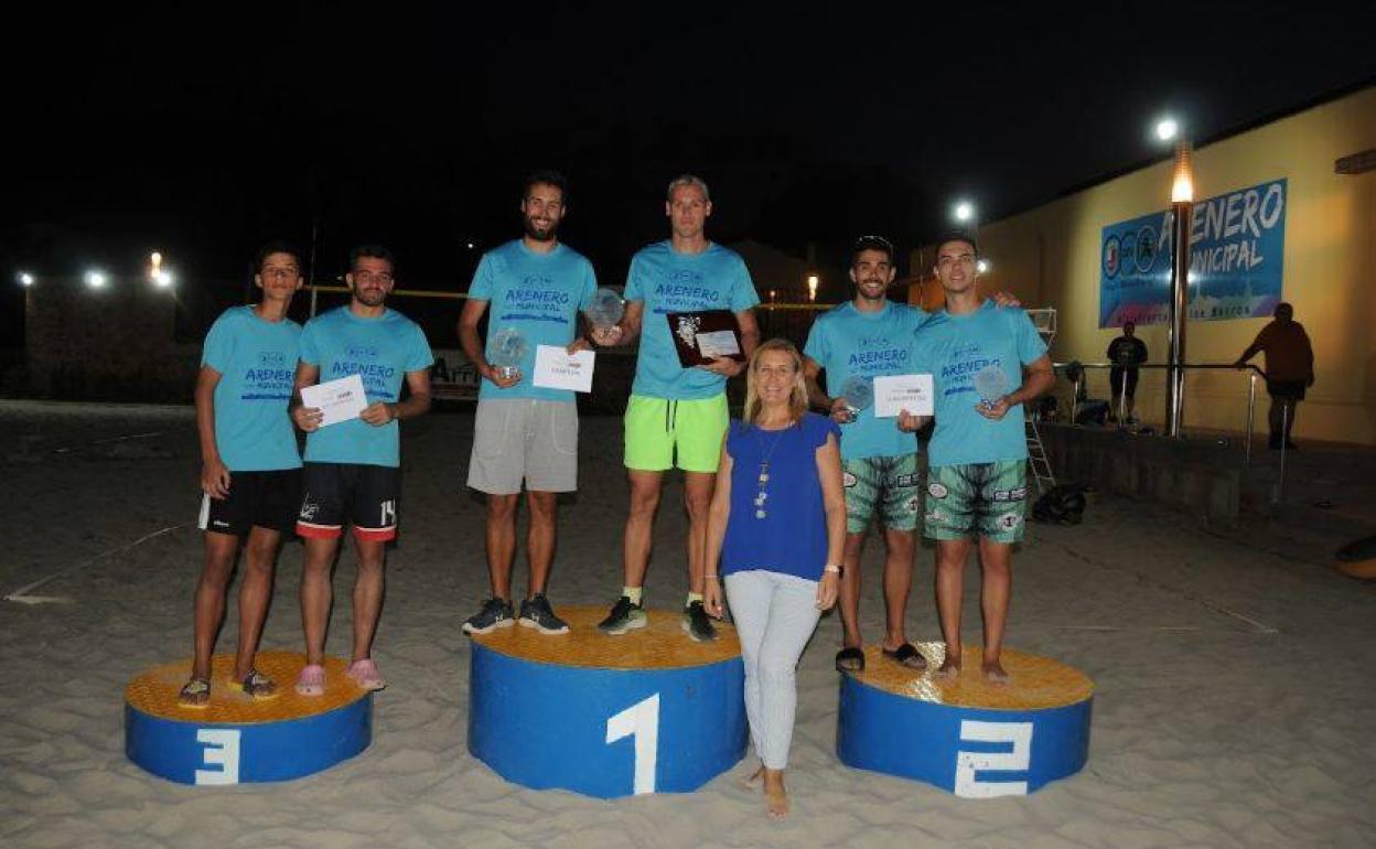 Ganadores del XX Torneo Internacional de Voley Plaza