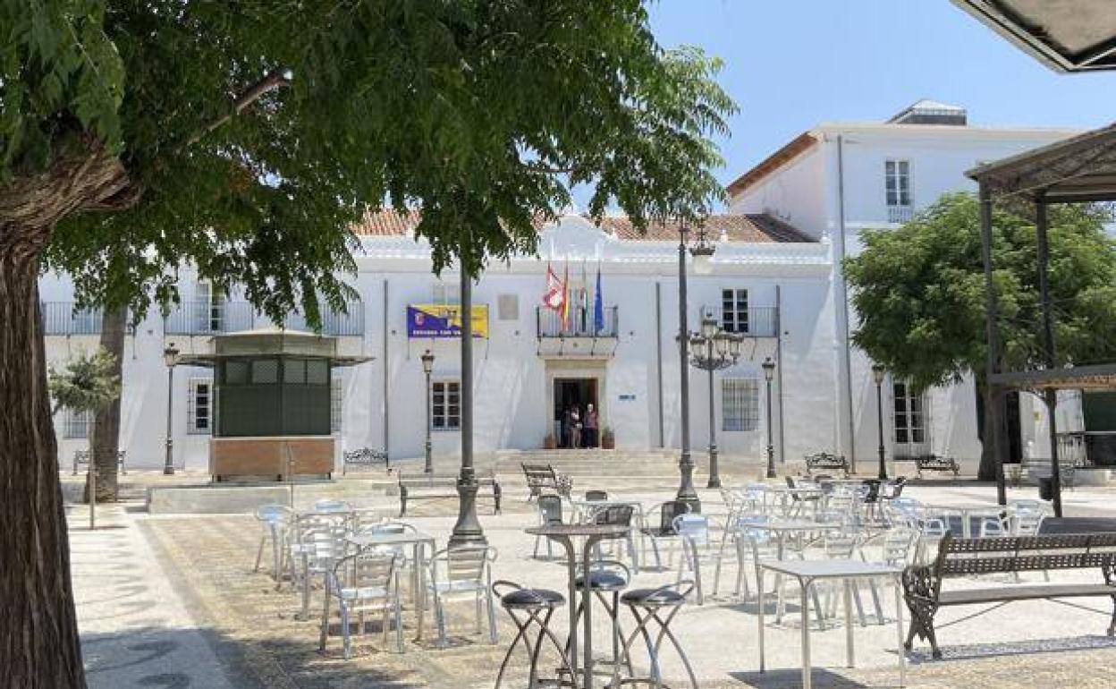 Foto de archivo, fachada del Ayuntamiento de Villafranca 