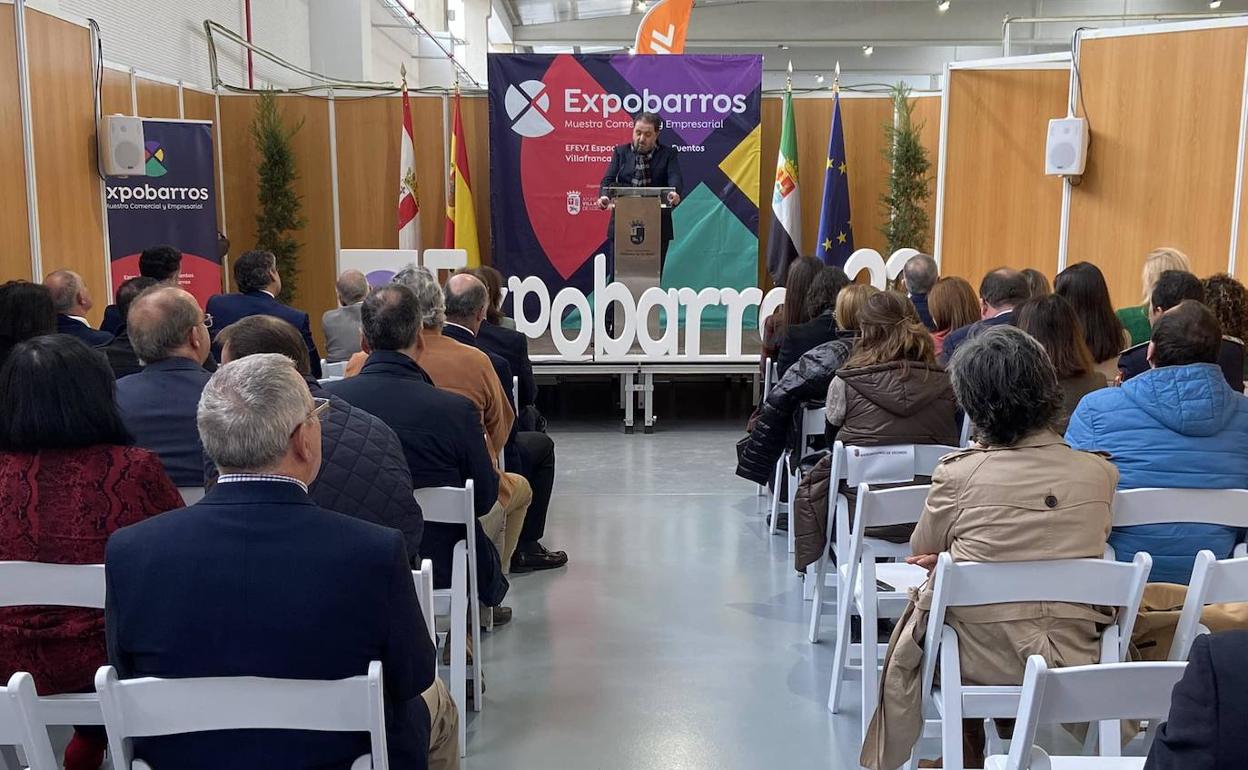La feria Expobarros reúne hasta mañana en Villafranca a casi un centenar de expositores