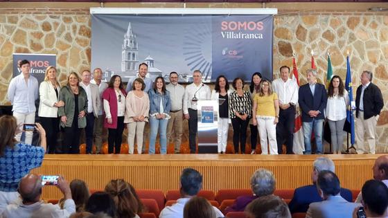 Cs presenta a Isabel García Ramos como candidata a la alcaldía de Villafranca de los Barros