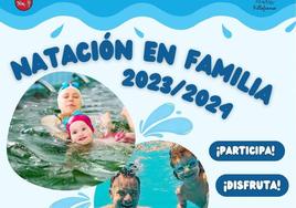 Natación en familia, nueva actividad en la piscina climatizada