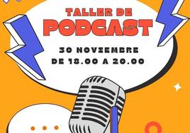 Taller de Podcast este jueves en el Espacio para la Creación Joven de Villafranca