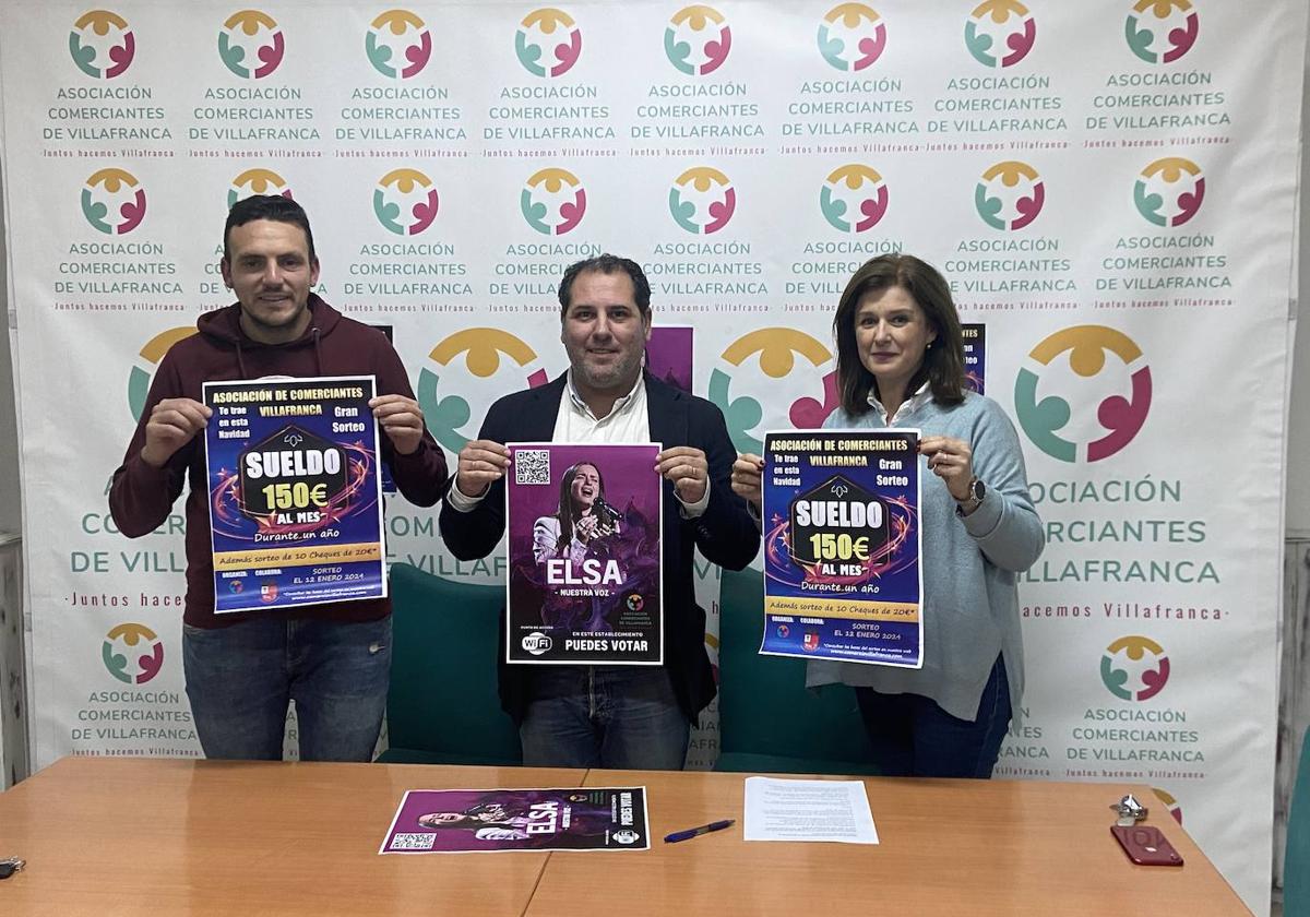 En la presentación de la Campaña de Navidad.