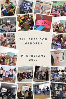 PROPREFAME llegó casi a 2000 menores y 300 madres y padres durante 2023