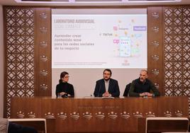 En la presentación del itinerario formativo en competencias digitales.