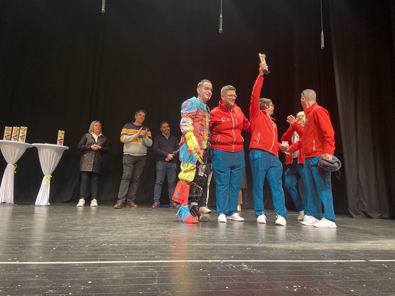 'El último que cierre' (chirigota de La Garrovilla).