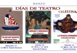 Los escolares de Villafranca disfrutarán de tres obras teatrales en esta semana