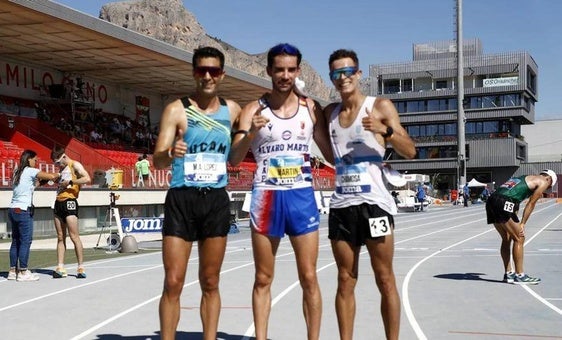 Séptimo oro nacional para Álvaro Martín