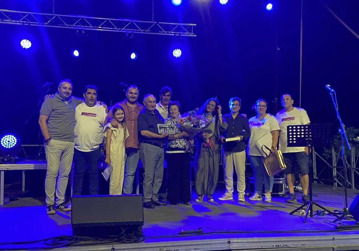 La familia Merino Muriana en su pregón de Las Peñitas.