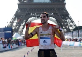 Álvaro Martín Uriol, atleta del Capex, logra su medalla olímpica en París.
