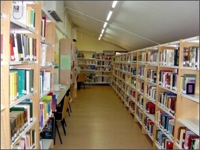 Visión parcial de la Biblioteca Municipal Cascales Muñoz.