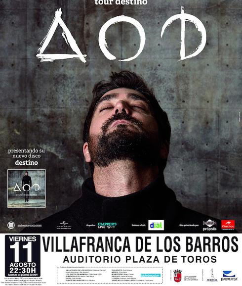 Cartel del concierto de esta noche en la Plaza de Toros. HOY