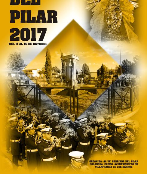 Portada de la revista de las Fiestas del Pilar 2017. 