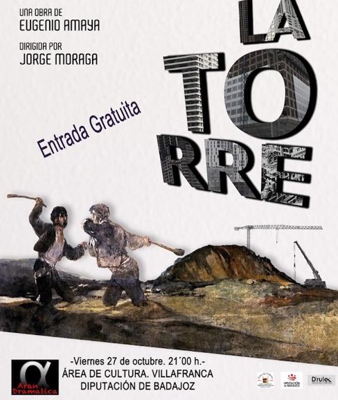 Hoy, viernes 27, el Teatro Cine Festival acogerá la representación teatral “La Torre”