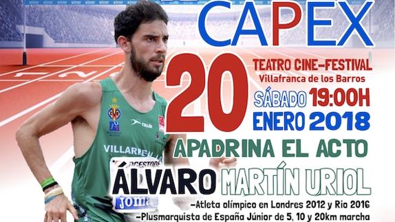 Cartel de la presentación del CAPEX para la temporada 2017/2018. 