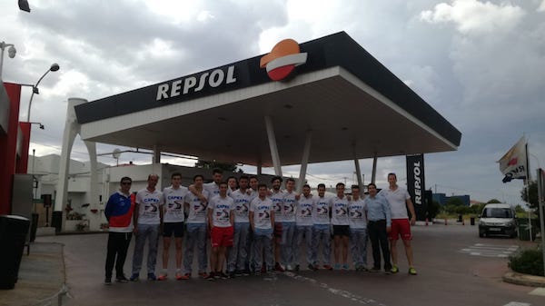 Equipo del CAPEX que volvió a hacer historia, ahora en Moratalaz, el pasado sábado. 