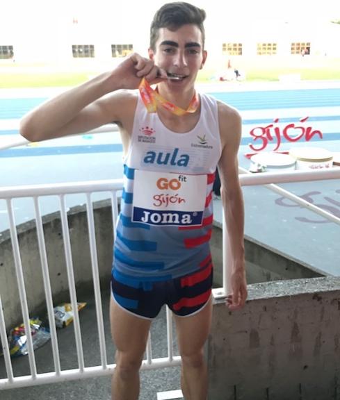 El atleta Manuel Ridruejo. 