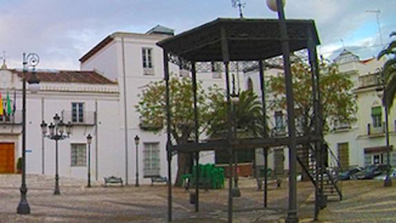Fachada del Ayuntamiento de Villafranca. 