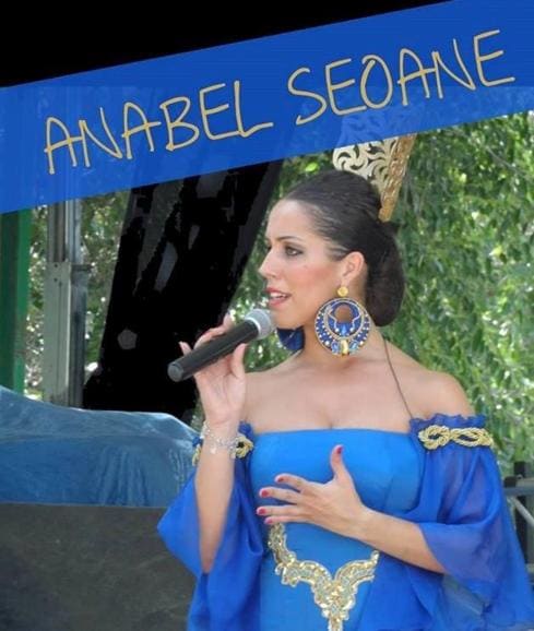 Anabel Seoane, participante del programa 'Se llama copla'. 