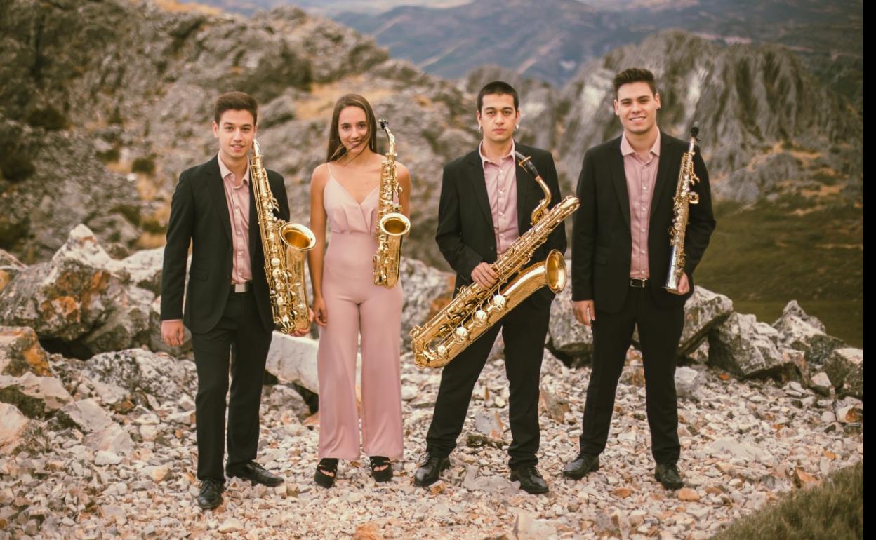 Un cuarteto de saxos cierra hoy el programa 'Cultura a pie de barrio'