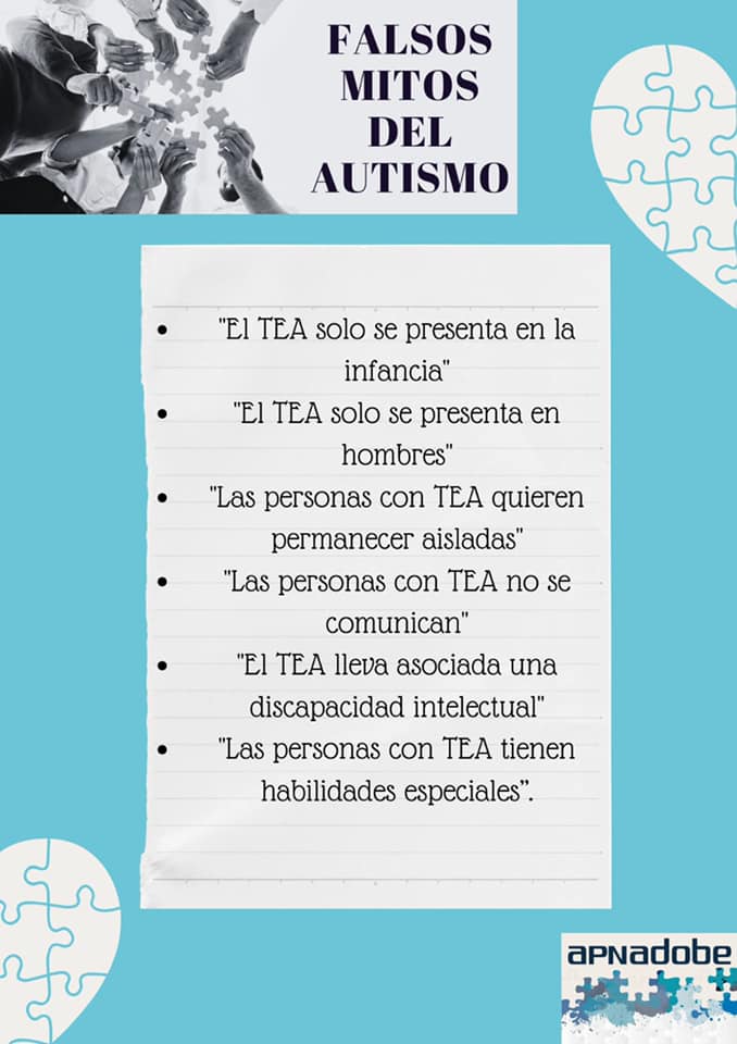 Falsos mitos del autismo. 