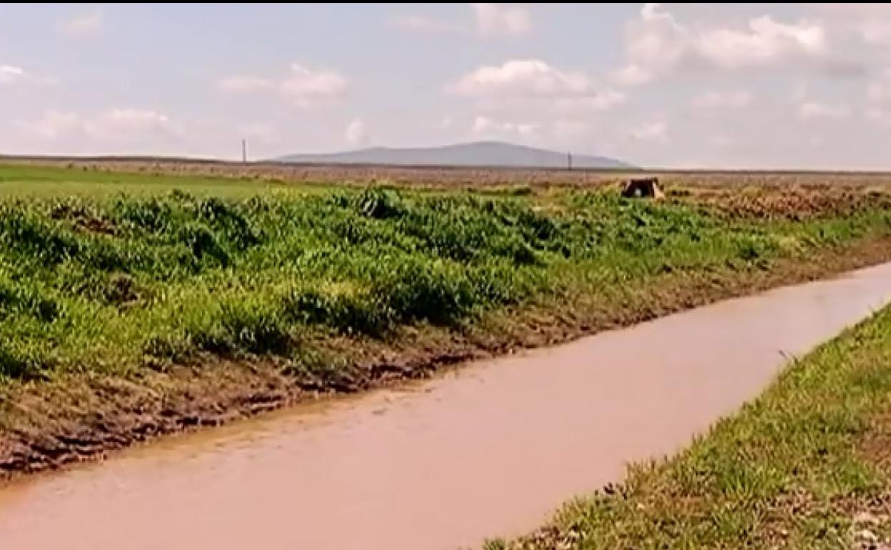 Arroyo El Molar en Villanueva de la Serena. 