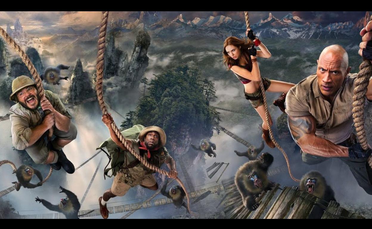 'Jumanji' cerrará el cine de verano en Entrerríos esta noche