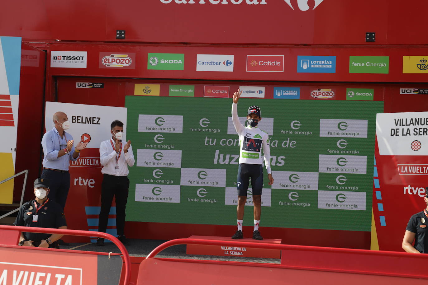 El mejor joven, Egan Bernal. 