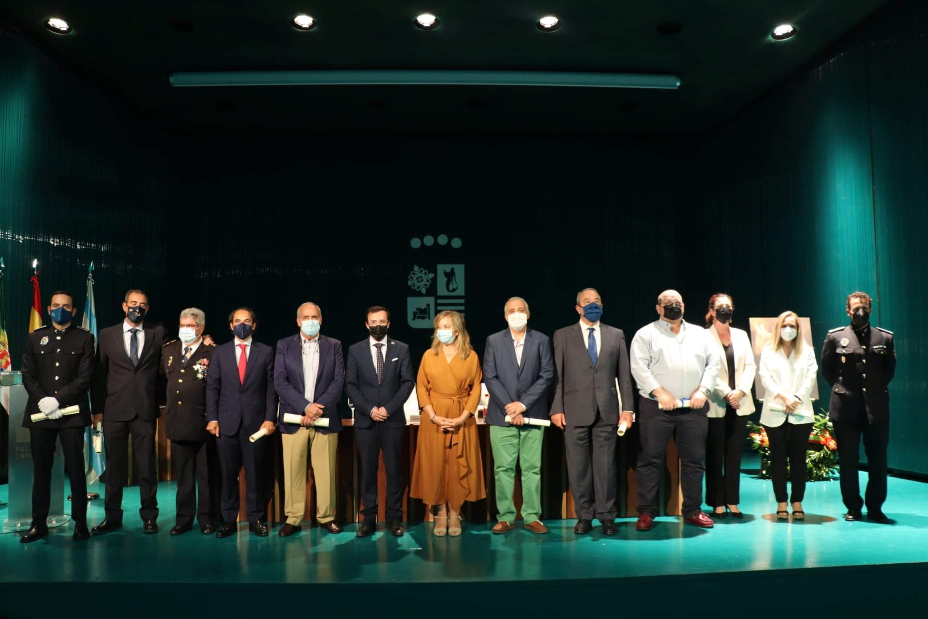 Acto del Día de los Santos Ángeles Custodios en el Palacio de Congresos de Villanueva. 