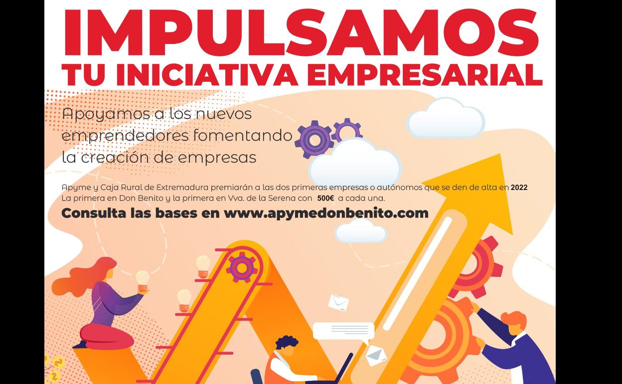 Las dos primeras empresas de Villanueva y Don Benito que se den de alta en 2022 serán premiadas