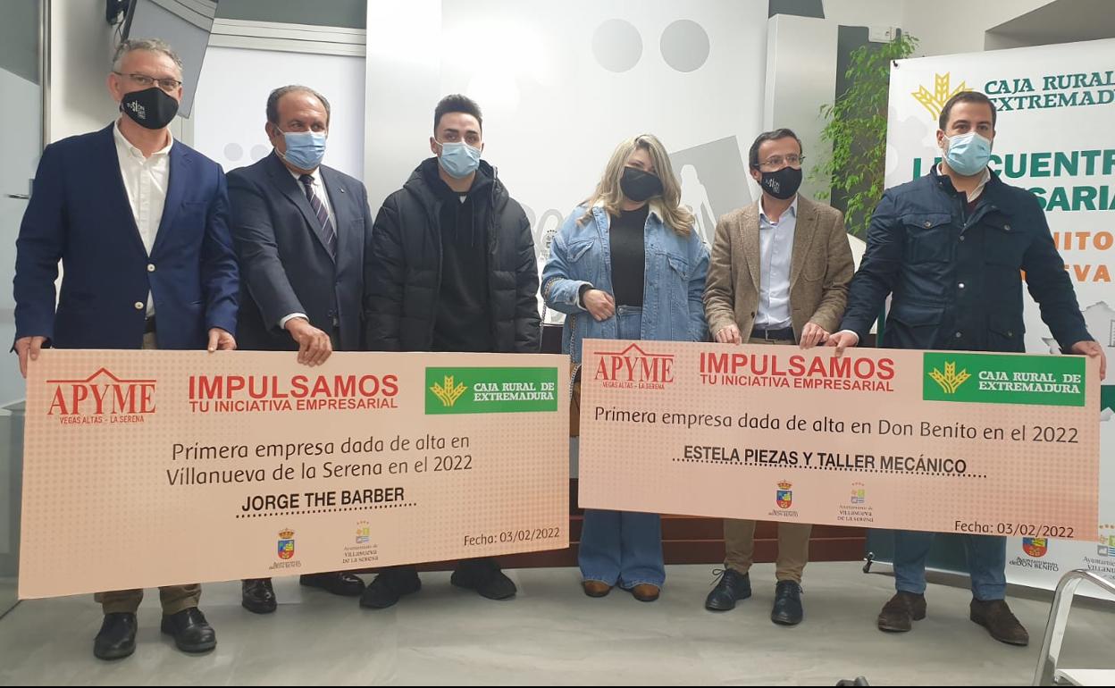 Jorge The Barber y Estela Piezas y Taller Mecánico son las primeras empresas que se dan de alta en 2022