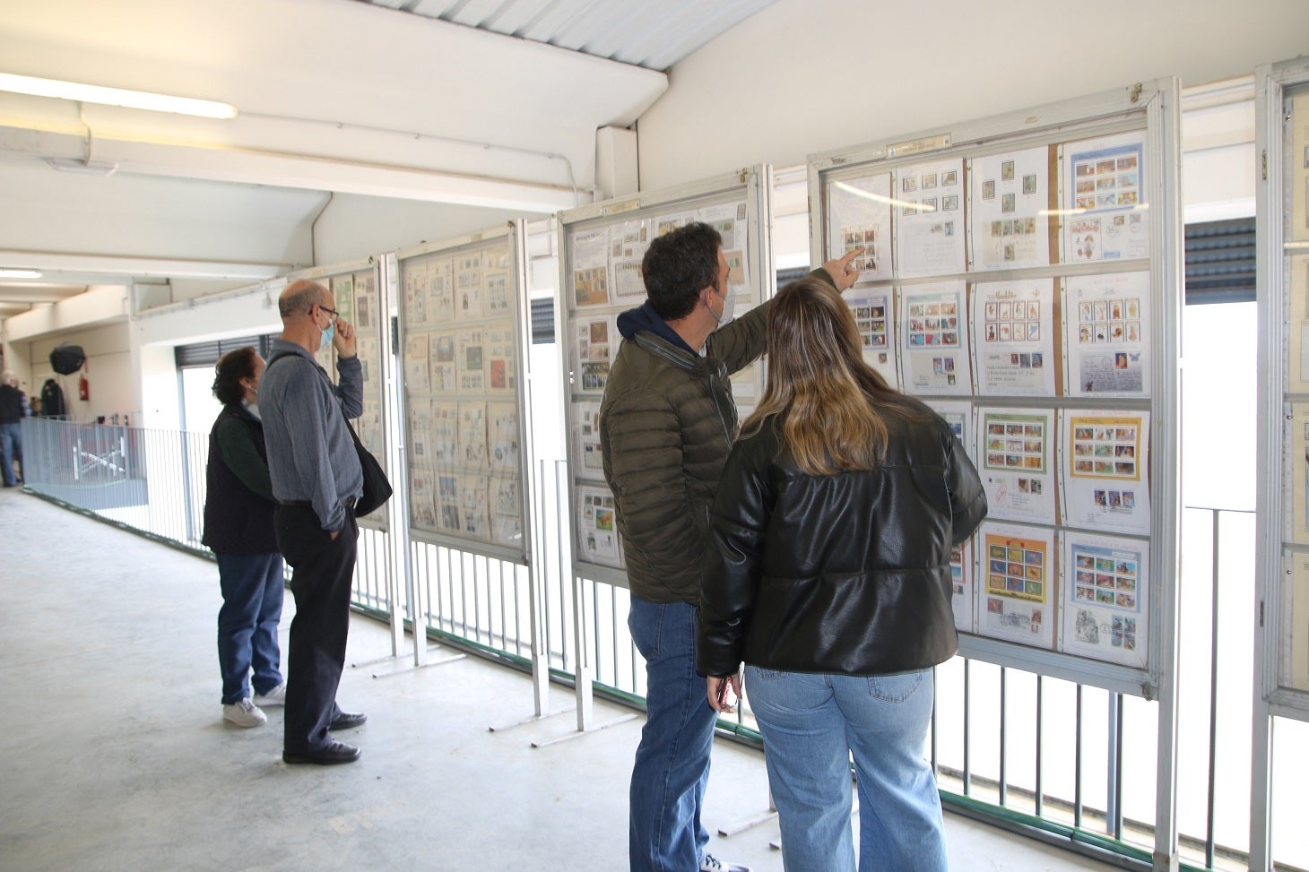 Visitantes en la XI Feria Internacional del Coleccionismo. 