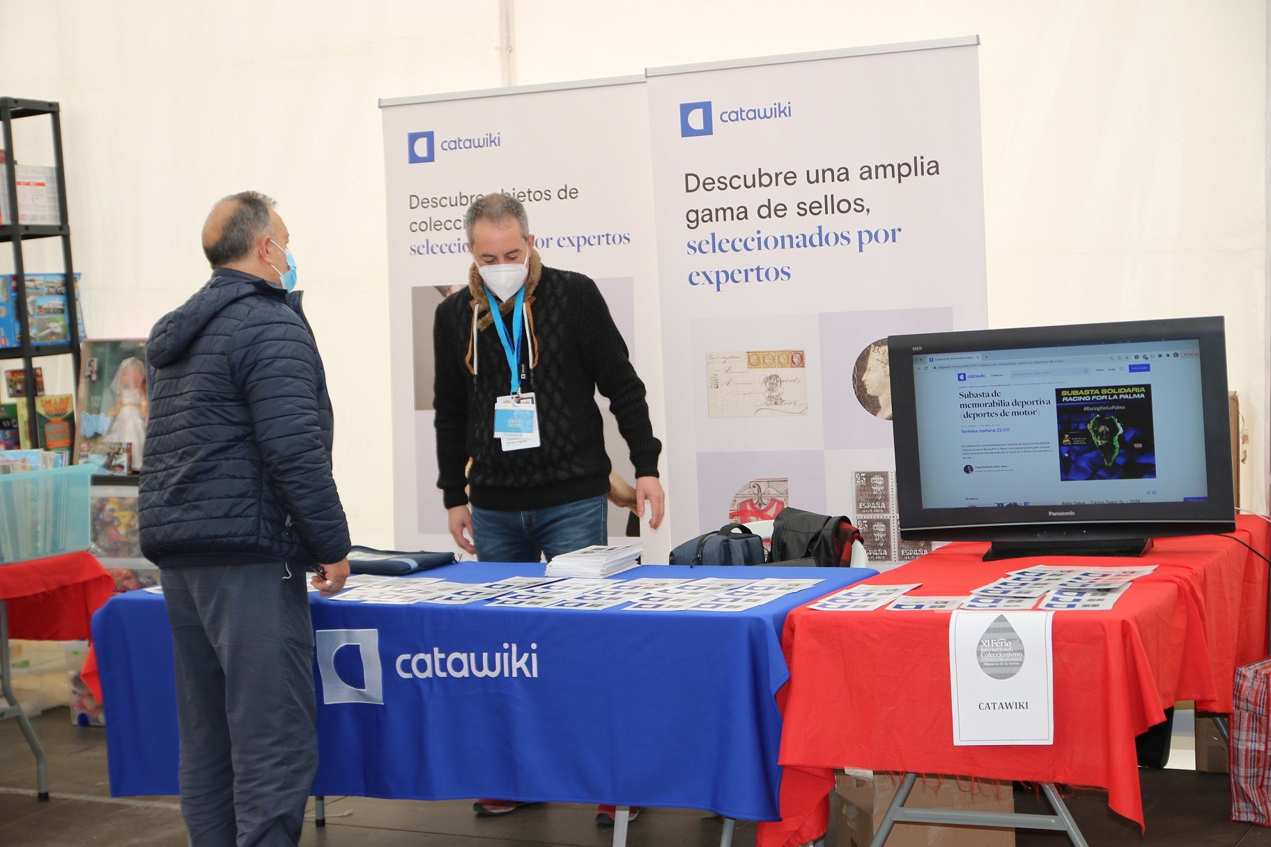 Visitantes en la XI Feria Internacional del Coleccionismo. 