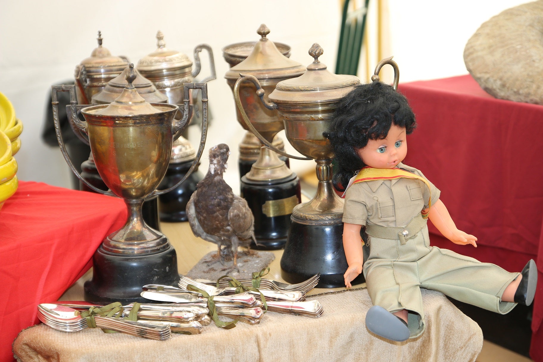 Visitantes en la XI Feria Internacional del Coleccionismo. 