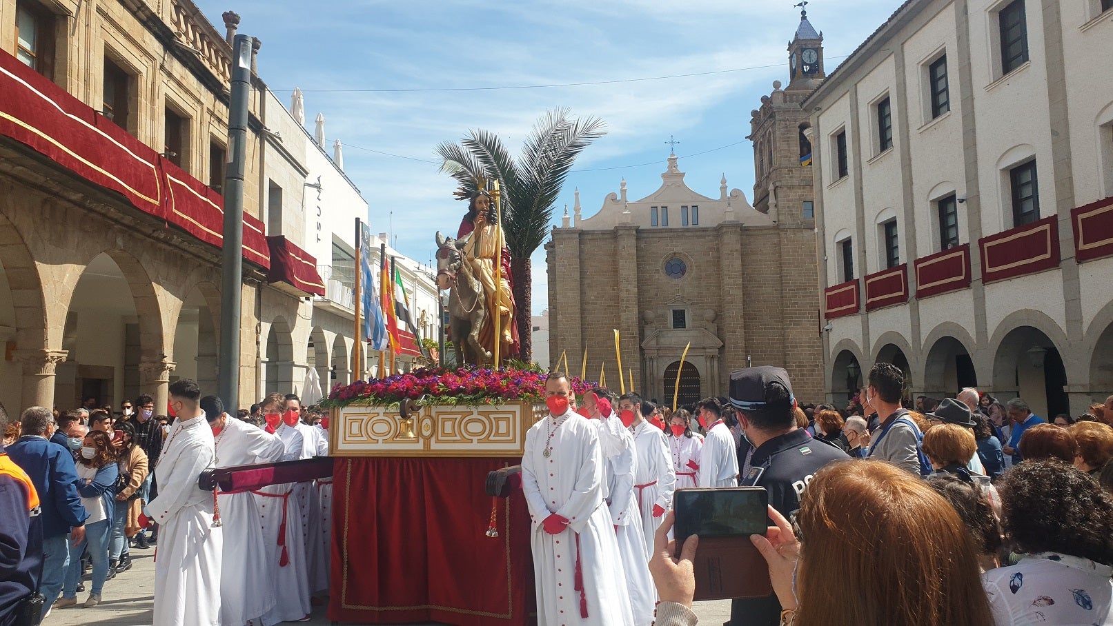 La Borriquita volvió a recorrer las calles de Villanueva dos años después