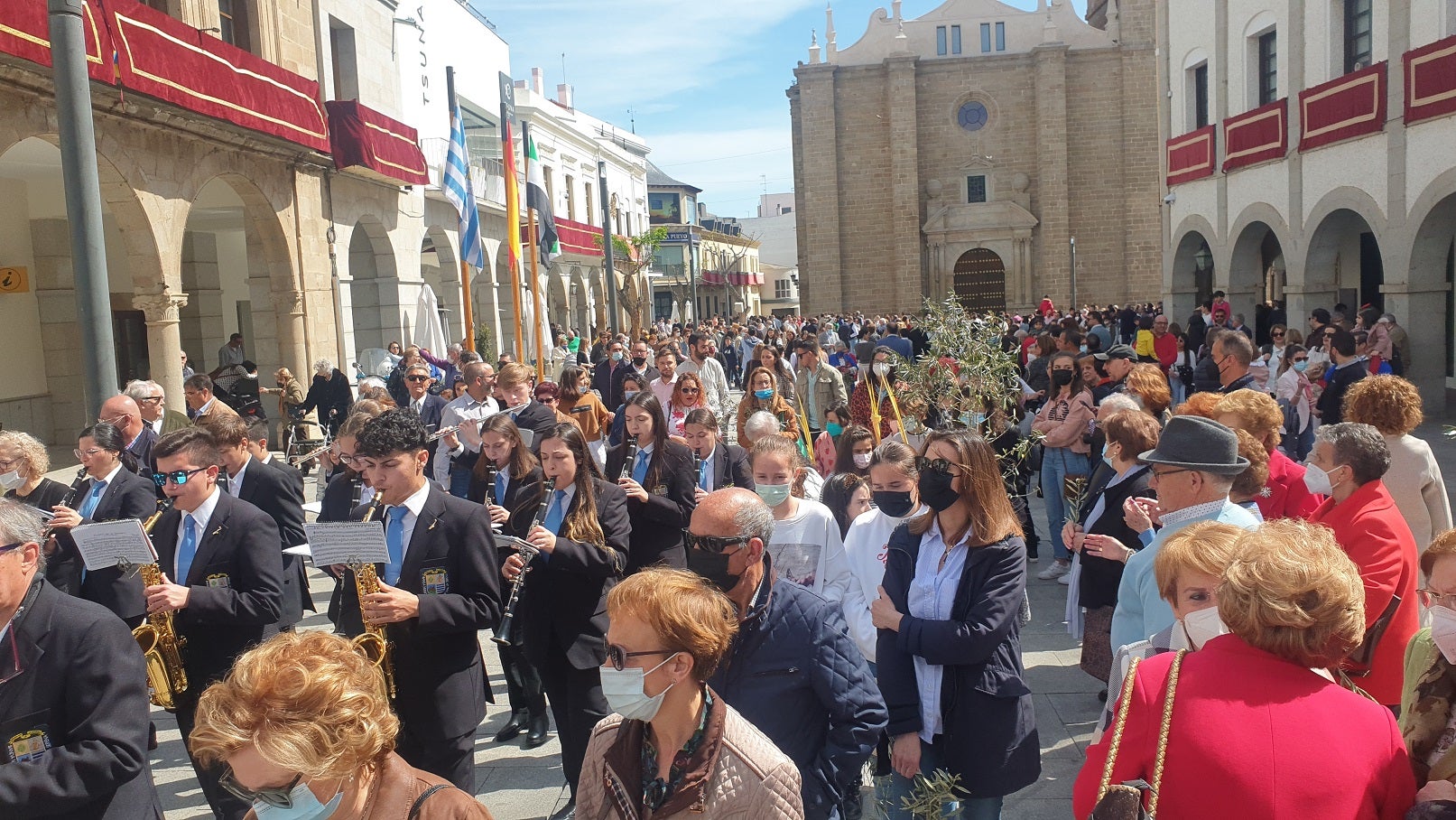 La Borriquita volvió a recorrer las calles de Villanueva dos años después