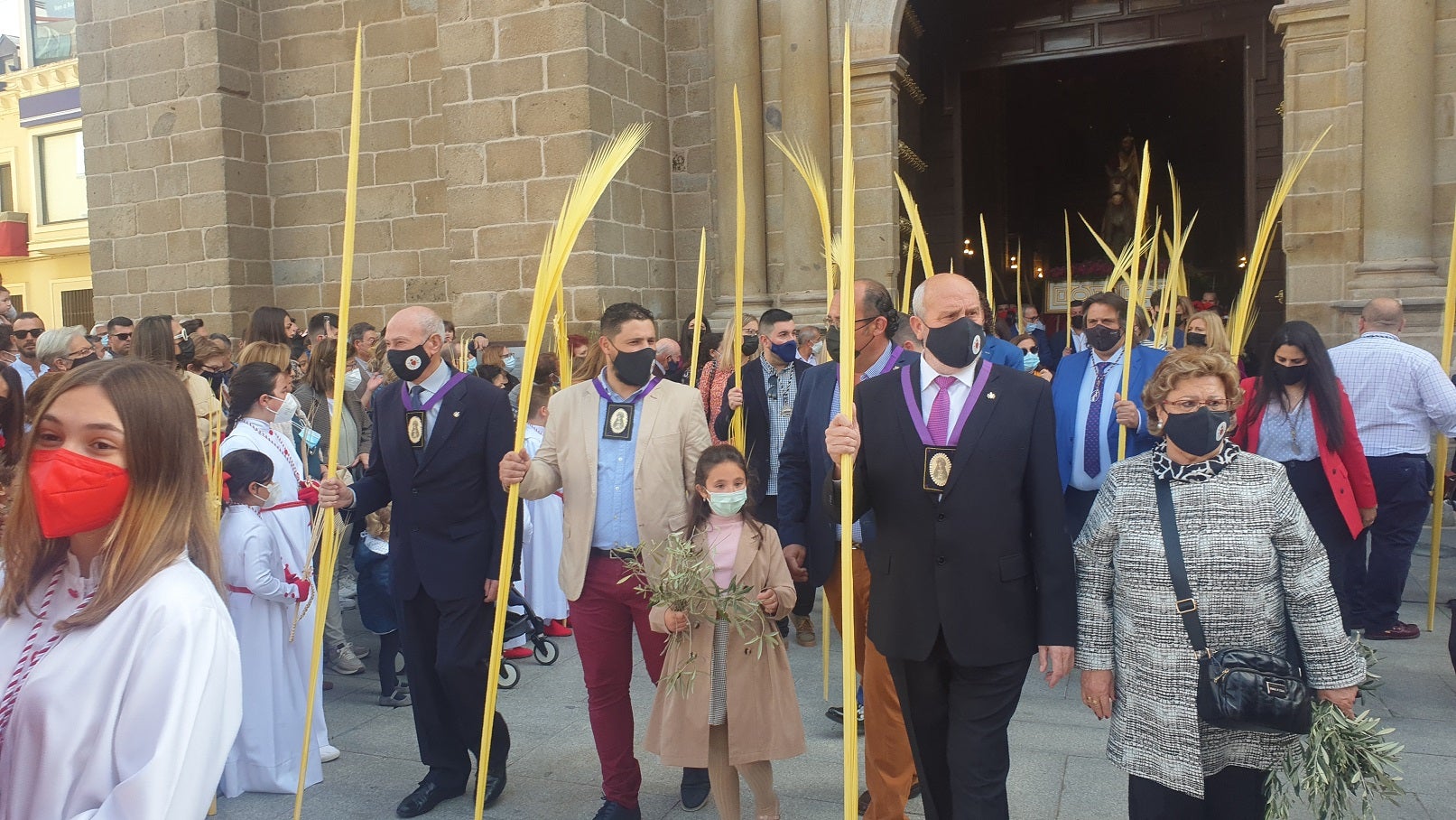 La Borriquita volvió a recorrer las calles de Villanueva dos años después