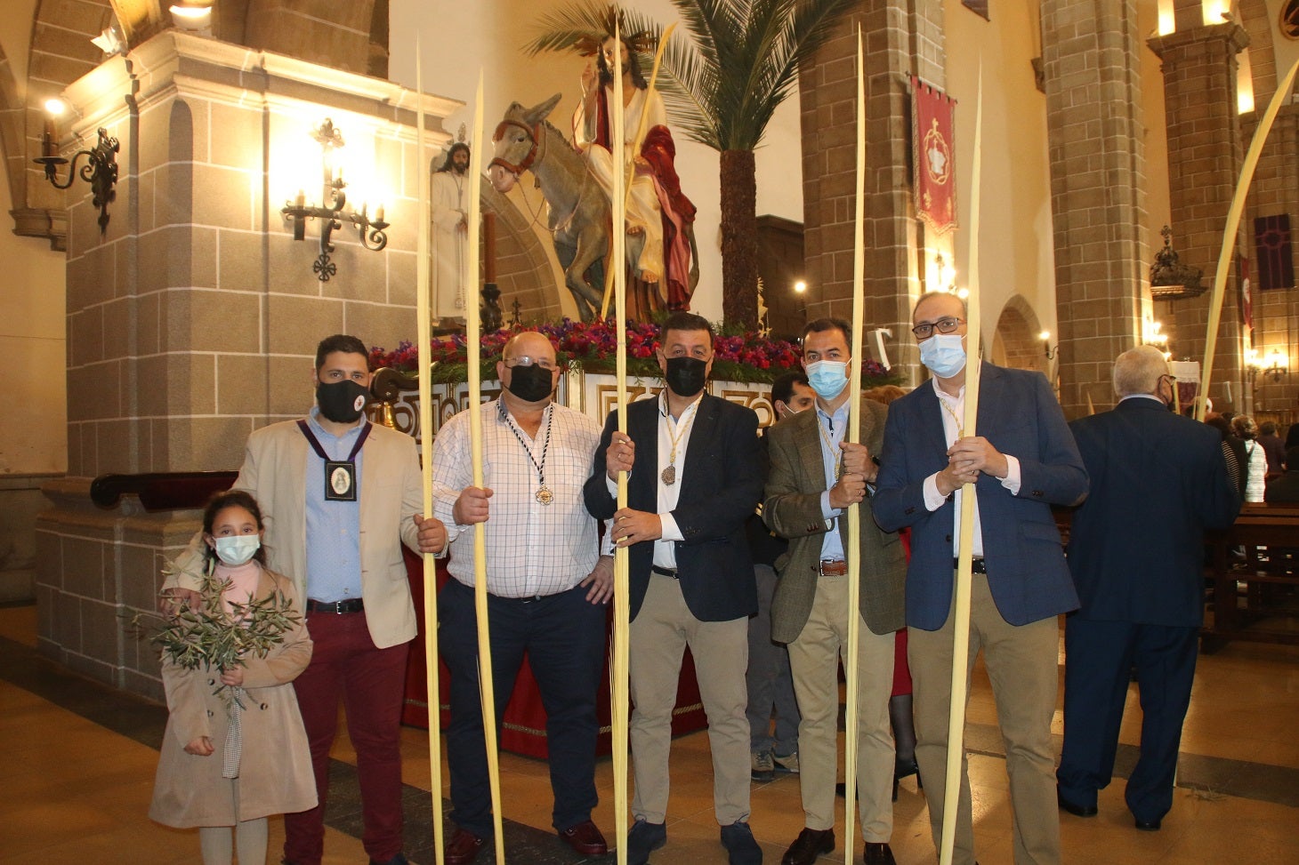 La Borriquita volvió a recorrer las calles de Villanueva dos años después