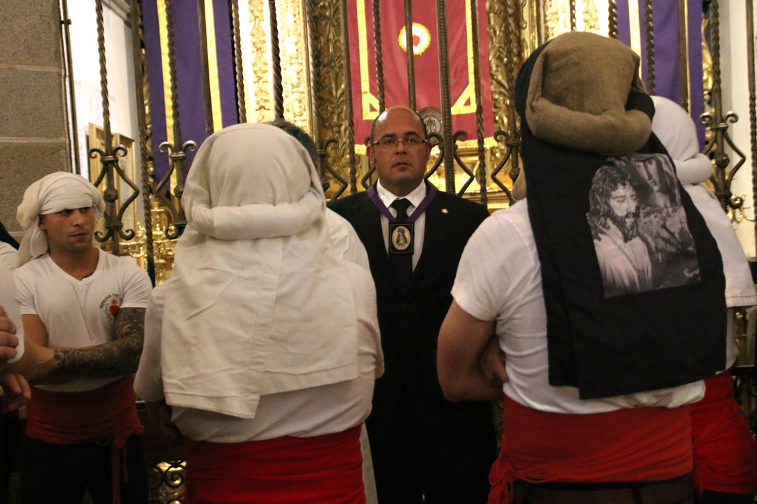 Celebración de las procesiones del Jueves Santo en Villanueva de la Serena.