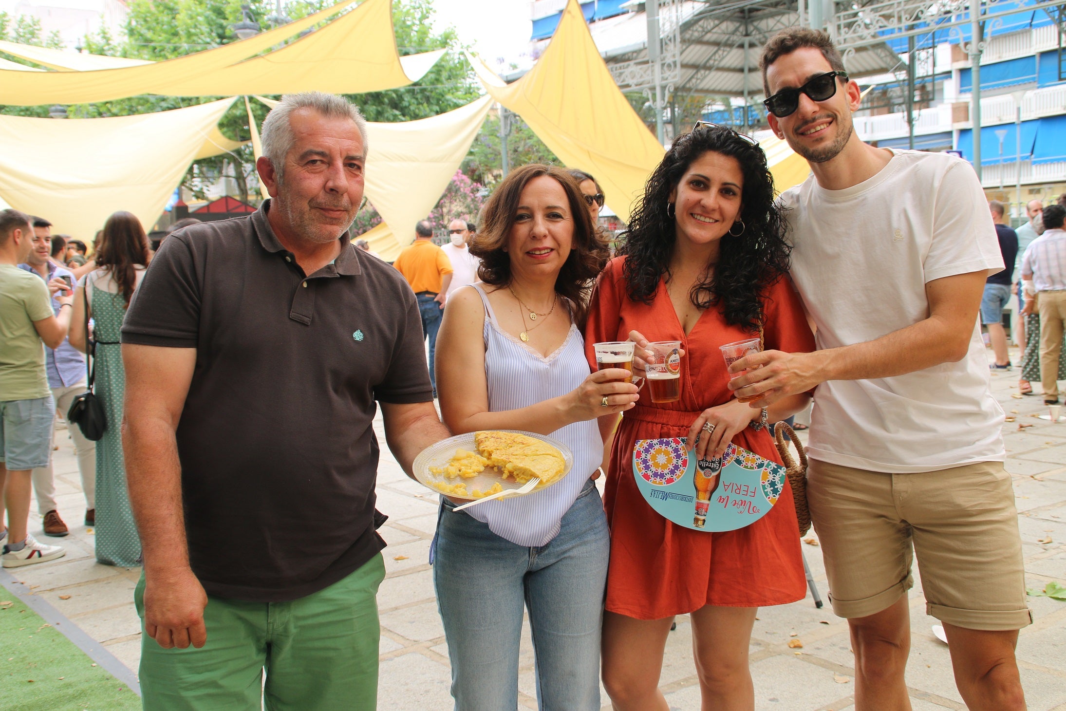 La Feria de la Tortilla atrajo a mayores y pequeños para degustar este manjar. 