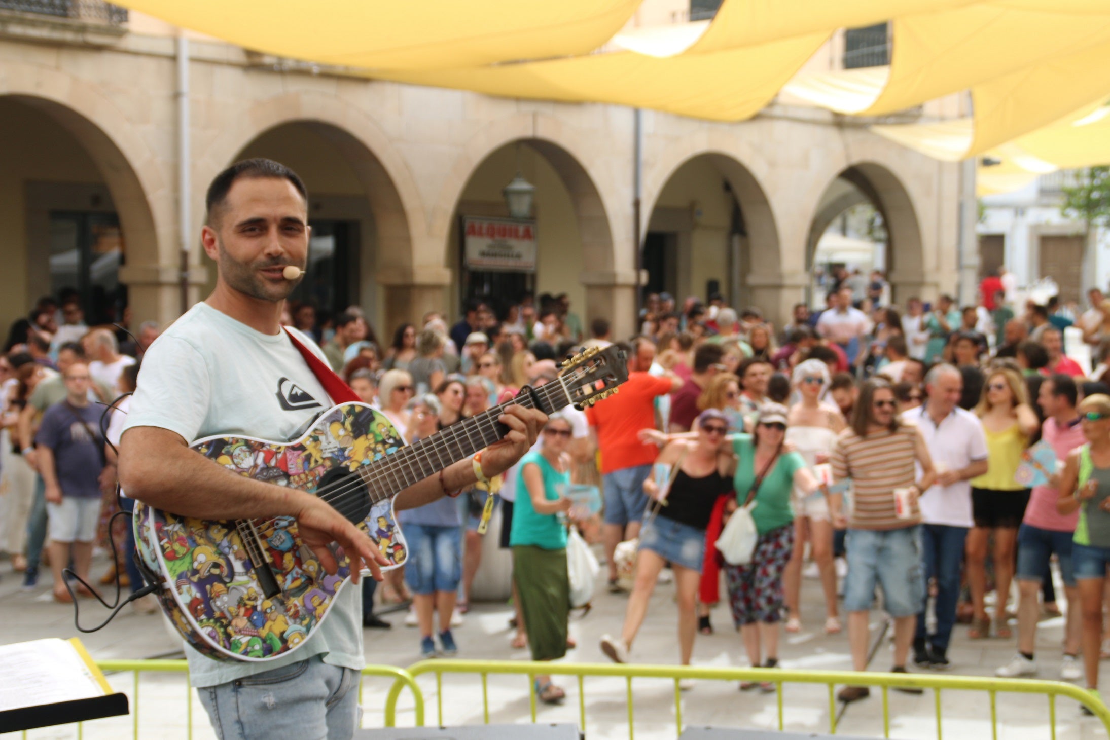 La Feria de la Tortilla atrajo a mayores y pequeños para degustar este manjar. 