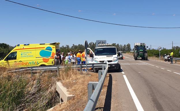 La mayoría de los heridos han sido atendidos en el lugar de los hechos. 