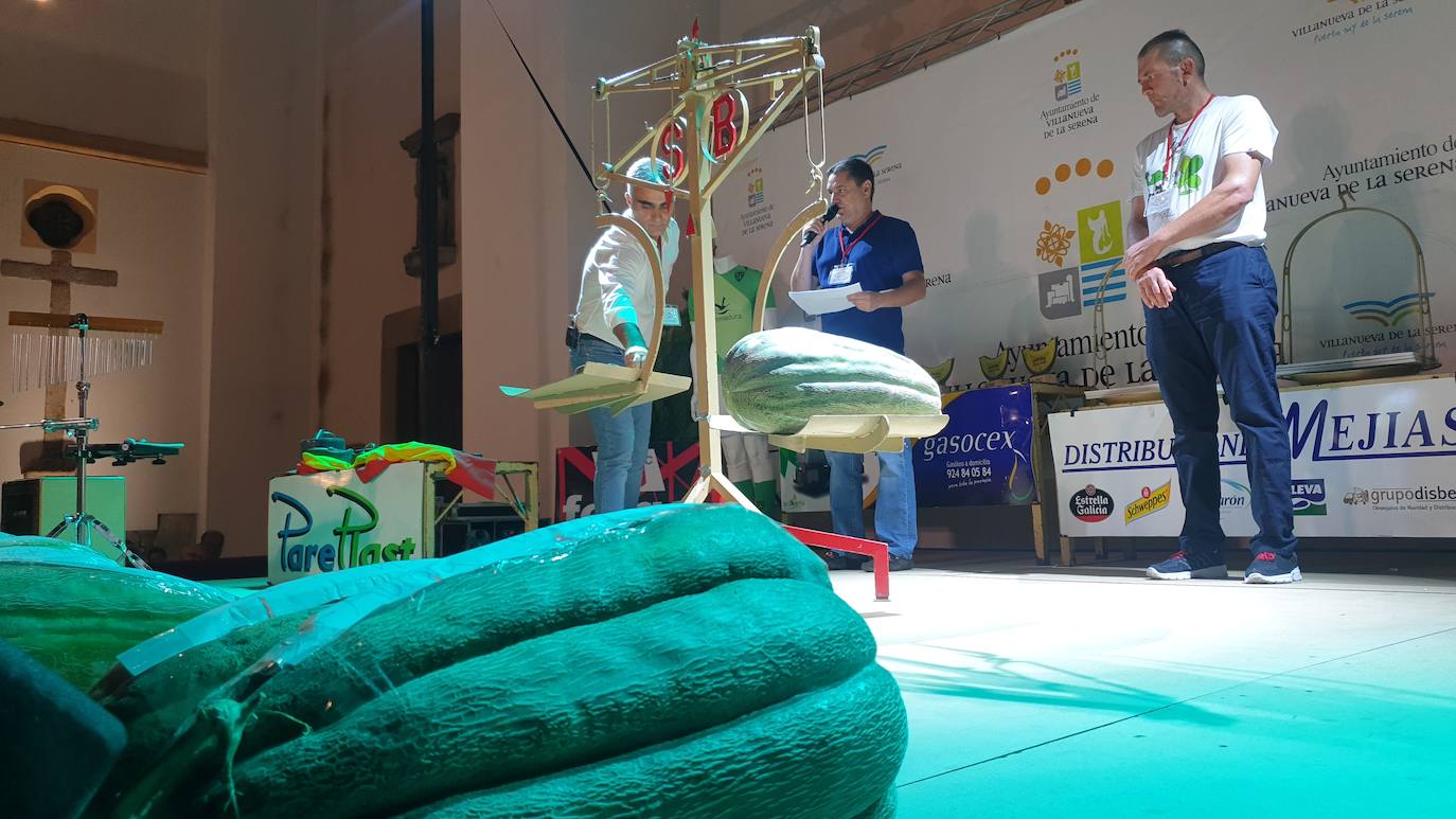 El certamen contó con cinco sandías y cuatro melones a concurso, siendo ganadores Antonio González y Juan Vicente Manchado. 