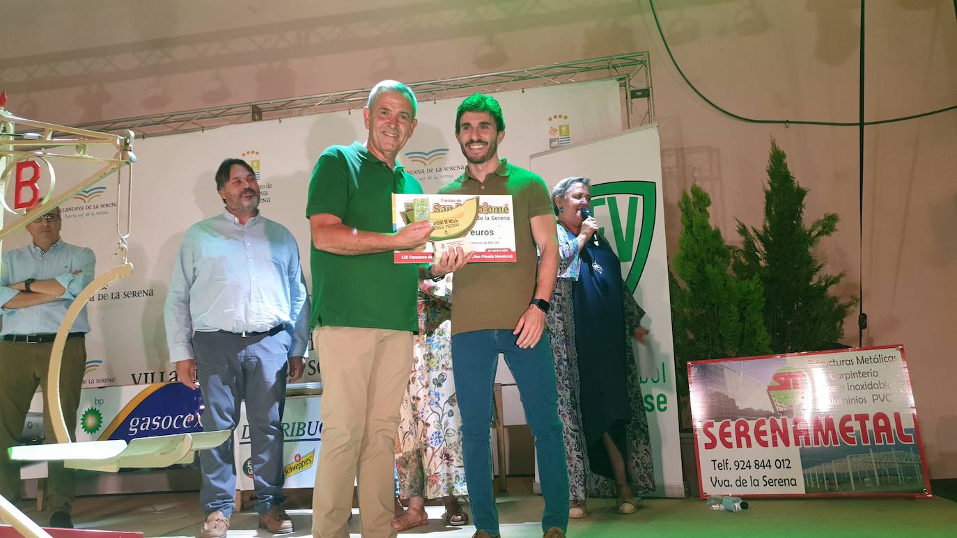 El certamen contó con cinco sandías y cuatro melones a concurso, siendo ganadores Antonio González y Juan Vicente Manchado. 